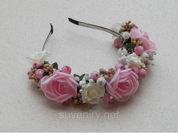 Свадебный веночек на голову