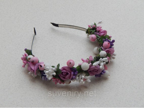 Обруч веночек 