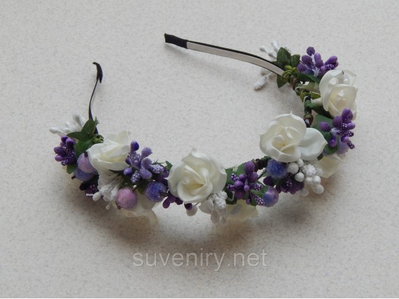 Обруч-веночек на голову