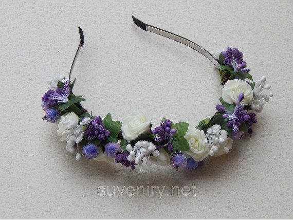 Шикарный веночек на голову