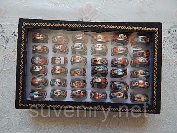 Колечка на руку с иконками разные размеры