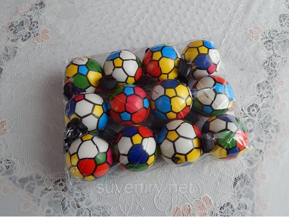 Детские мячики прыгунчики с резинкой на палец