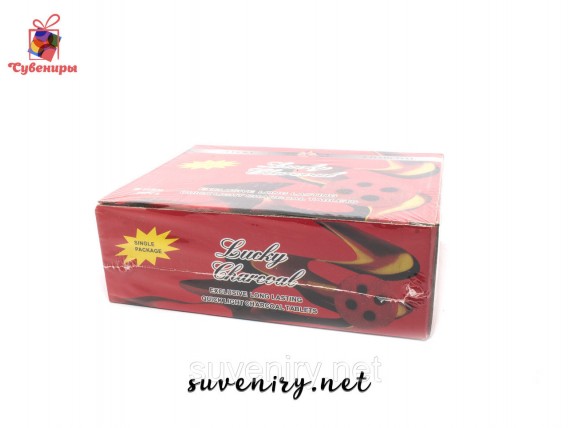 Уголь церковный кадильный быстро воспламеняющийся 50 мм