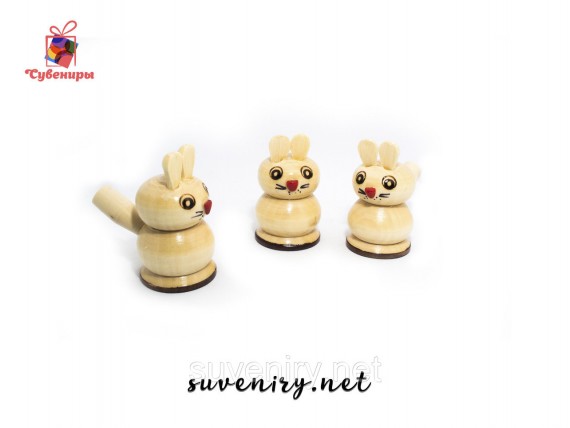 Деревянные детские свистульки