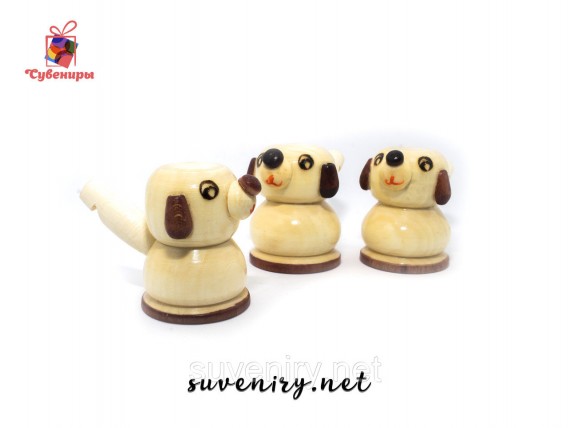 Деревянные детские свистульки