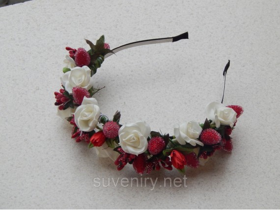 Обруч-веночек на голову