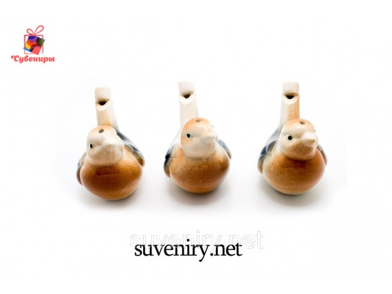 Детские свистульки керамические водяные