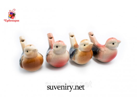 Детские свистульки керамические водяные