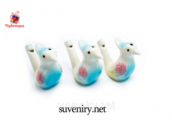 Керамическая свистулька сувенир для детей