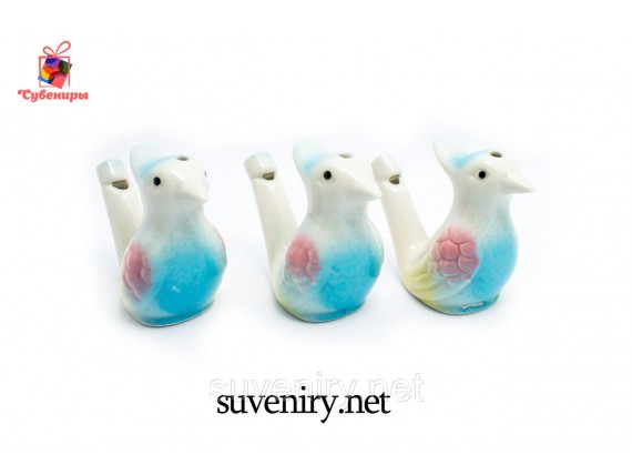 Керамическая свистулька сувенир для детей