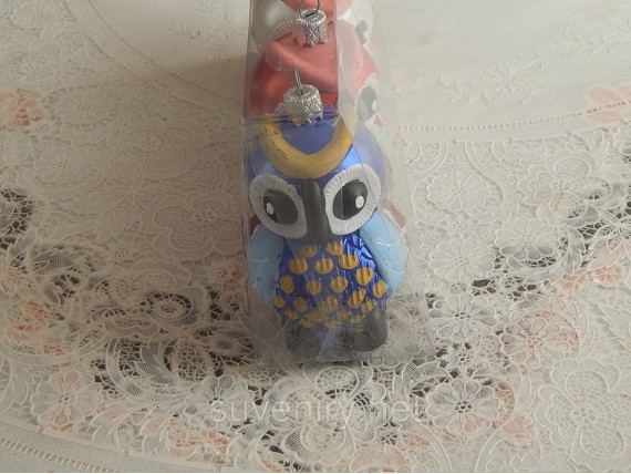 Новогодняя игрушка сова набор