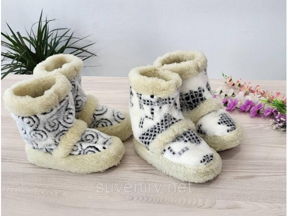 Чуни женские теплые из овчины