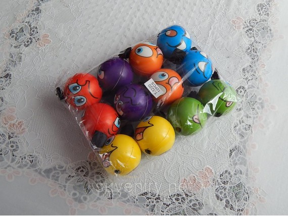 Детские мячи с резинкой на палец