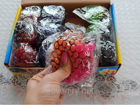 Антистресс лизун большой  разные цвета