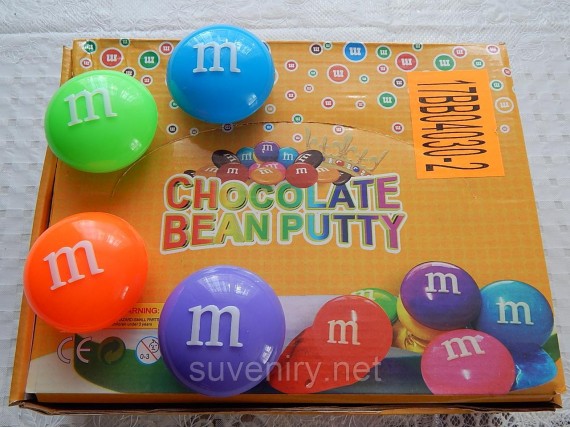 Детские лизуны, сопли, грязи в баночке ввиде емемдемс