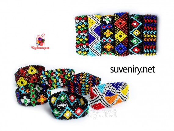 Браслеты на руку из бисера