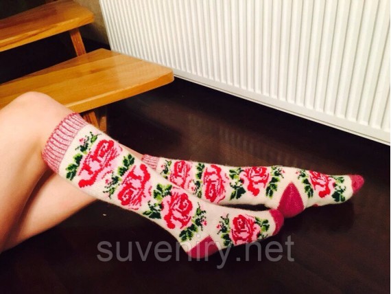 Гольфы ангоровые женские