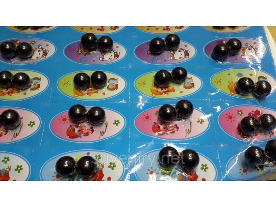 Детские магниты круглые трещетка 