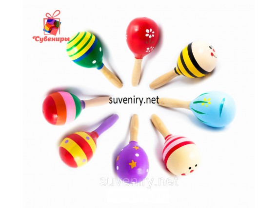 Детские деревянные маракасы