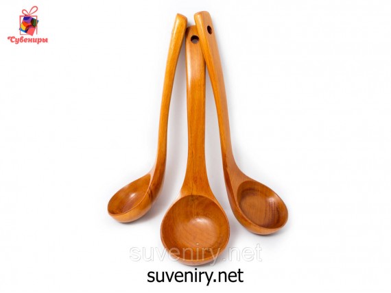 Половник деревянный кухонный