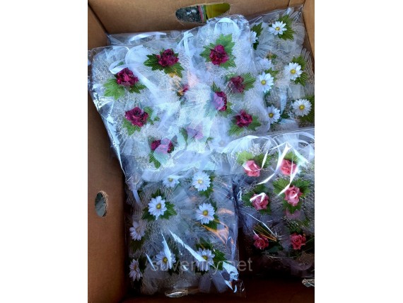 Красивые украшения на пасхальную корзину