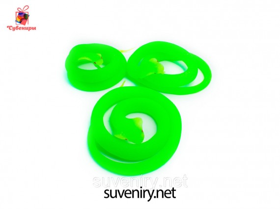 Детская силиконовая игрушка кобра фосфорная светящая