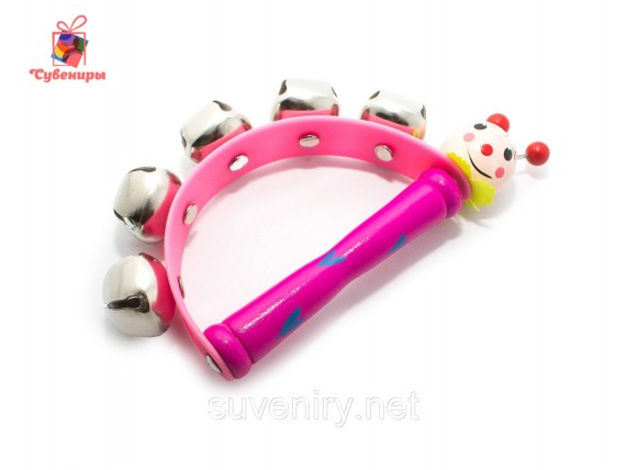 Детские музыкальные бубенцы погремушки