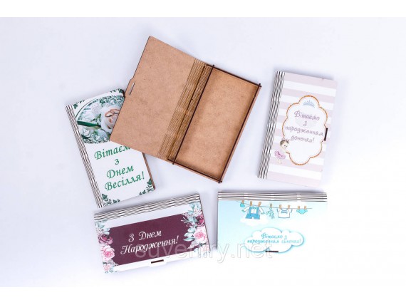 Подарочные шкатулки конверты для денег