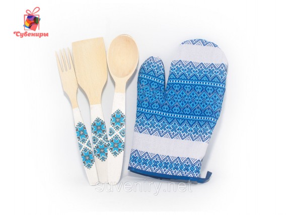 Набор рукавица кухонная