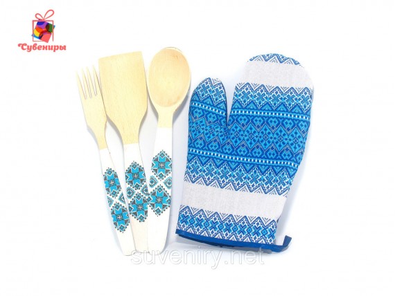 Набор рукавица кухонная