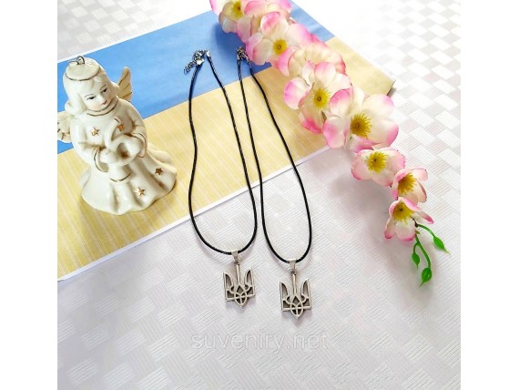 Кулон подвеска с Гербом Украины не чернеет хорошего качества