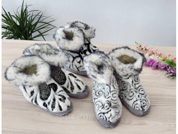 Чуни женские теплые из овчины