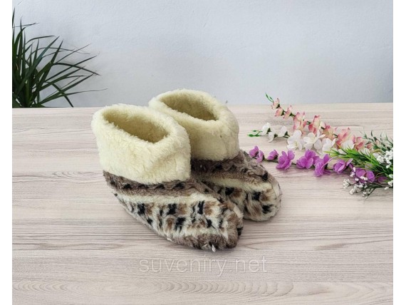 Чуни женские теплые из овчины