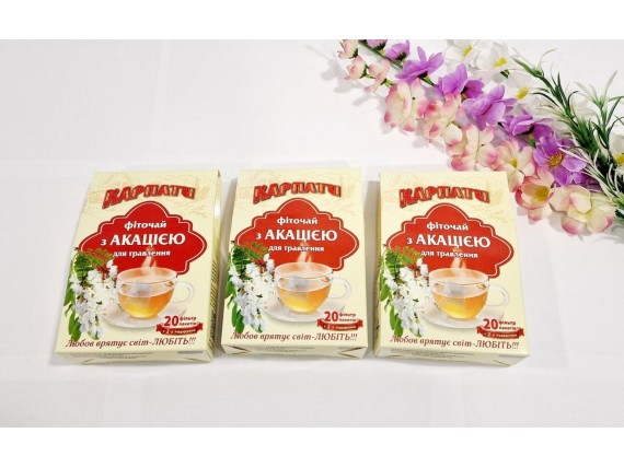 Карпатский чай с Акацией для пищеварения