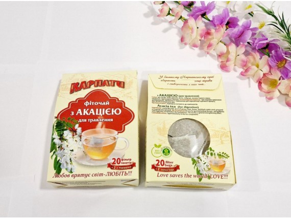 Карпатский чай с Акацией для пищеварения