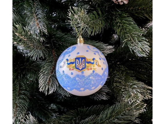Патріотичні ялинкові кульки 10см