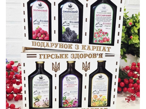 Подарочный набор сиропов 
