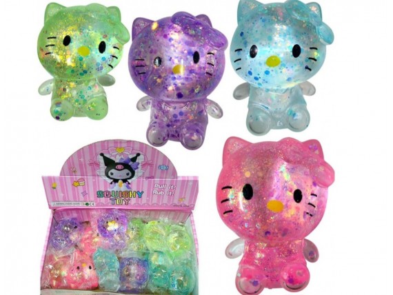 Антистресс жвачка-тянучка  Hello Kitty 8см